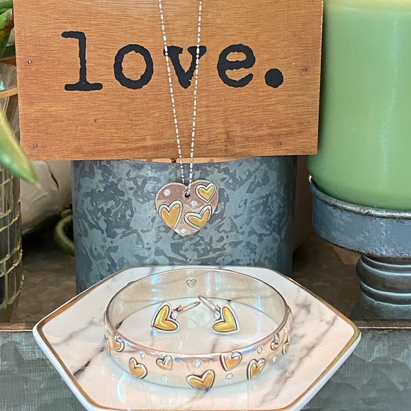 Brighton Jewelry - Ultra Rare Brighton “HARMONY HEARTJewelry